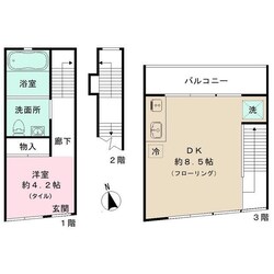 神楽坂薫木荘の物件間取画像